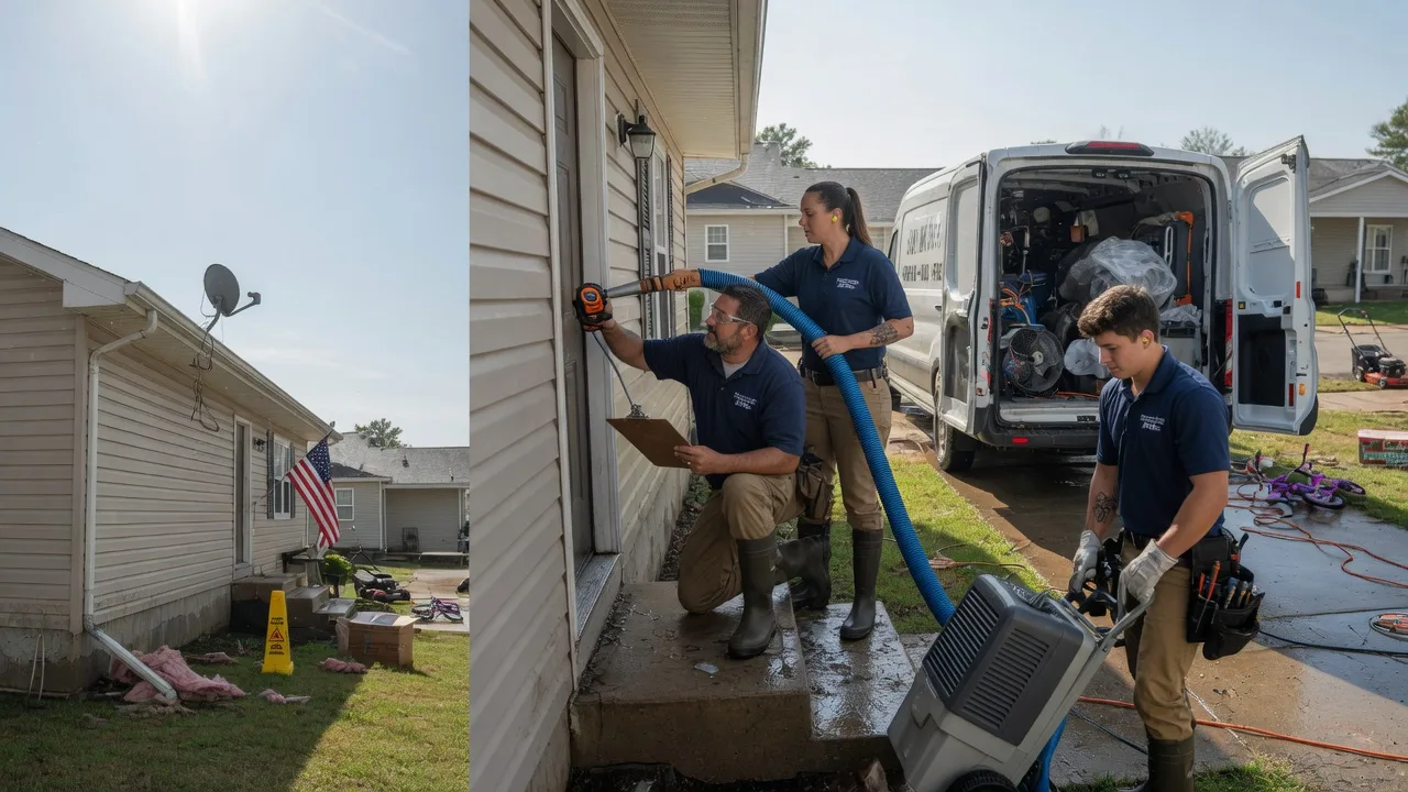 Ceiling Water Damage Restoration in Blackstone, IL near me